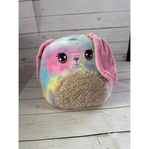 Easter Squishmallow Rainbow Bunny 8" Candy Rabbit Furry Belly Scented